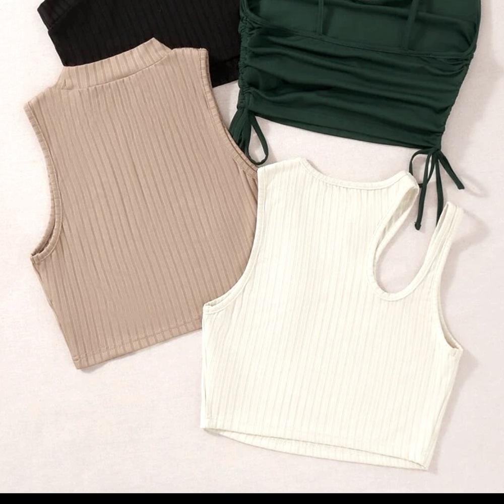 *2 NEW SHEIN CROP TOPS* BUNDLE DEAL!!